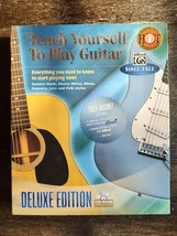 Alfred Teach Yourself to Play Guitar CD ROM Video Music Lessons Interactive 2002 - £9.31 GBP