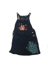 Disney Winnie The Pooh Tigger Bib Jean Overall Dress Size 4T  - £32.86 GBP