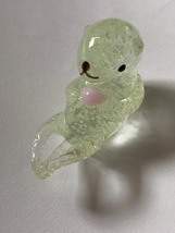 Sea otter glitter mascot mini size glow in the dark 3 x 2.3 x 4.5 cm - $16.01