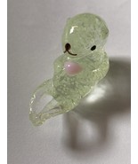 Sea otter glitter mascot mini size glow in the dark 3 x 2.3 x 4.5 cm - $21.96 CAD