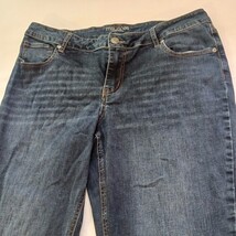 Maurices Mid-Rise Women's Blue Denim Jeans Size 20 Reg Measured 36x31 image 11