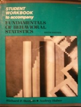 Fundamentals of Behavioral Statistics Runyon, Richard P. and Haber, Audrey - $13.95