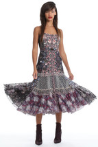 $820 Anthropologie In Earnest Byron Lars Midi Lace Embroider Bustier Dre... - $498.00