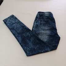 Revolt High Rise Women&#39;s Cotton Blend Dyed Blue Jeans Size 15 Measured (33×31.5) - $14.25