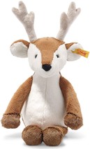 Steiff - Soft And Cuddly Friends NINO DORO Plush Deer - 12&quot; Authentic Steiff - £26.07 GBP
