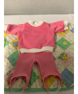 RARE Vintage Cabbage Patch Kid Girls Pink Top &amp; Matching Stirrup Pants - $175.00