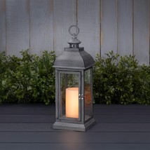 LED Flameless Flickering Pillar Candle Lantern Light w/ Timer Hanging Ta... - $536.23 MXN+
