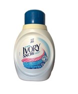 (1) Ivory Snow Gentle Care Liquid Laundry Detergent 25 fl oz Blue Cap 2X... - £47.04 GBP