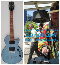 Carlos Santana signed Epiphone Les Paul guitar COA exact proof autographed. Rare - £3,892.57 GBP