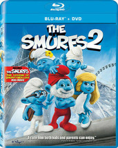 The Smurfs 2 Blu-Ray/DVD Brand New factory Sealed Fast Shipping All Family Fun ! - £7.49 GBP