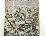Vtg 1946 Boston MA Chamber of Commerce Street Map Advertising Brochure - £12.05 GBP