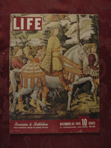 LIFE magazine December 24 1945 Christmas Thomas Wolfe Benozzo Gozzoli - £9.47 GBP