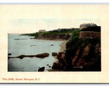 South Cliffs NEWPORT Rhode Island Ri Unp DB Cartolina T4 - $5.08