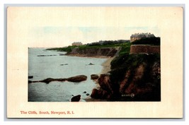 South Cliffs Newport Rhode Island Ri Unp Db Cartolina T4 - £3.97 GBP