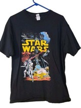 Fruit of the Loom &quot;Star Wars&quot; Graphic Short Sleeves Men&#39;s Tee-shirt Size L - $9.75