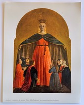 Madonna Of Mercy Piero Della Francesca Plate 68 Metropolitan Seminars 9x13 In. - $19.79