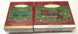 HALLMARK Lionel Set of 2 Train Ornaments - £19.61 GBP