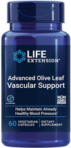 ADVANCED OLIVE LEAF VASCULAR BLOOD PRESSURE SUPPORT 60 Capsule  LIFE EXT... - $26.99