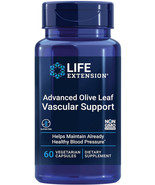 ADVANCED OLIVE LEAF VASCULAR BLOOD PRESSURE SUPPORT 60 Capsule  LIFE EXT... - £21.51 GBP