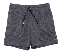 Spyder ProWeb Gray &amp; Black Pattern Quick Dry Stretch Drawstring Shorts Men&#39;s XL - £53.73 GBP