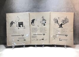 The first ever Moomin-themed ADs 4-6 / 10, from 1950's - $277.20