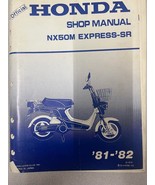 1981 1982 NX50M EXPRESS SR Service Shop Repair Workshop Manual OEM 61187... - $880.07 MXN