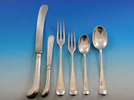 Rat Tail by W. Wilson Sterling Silver Flatware Set Service 94 pc England w/Chest - £9,100.66 GBP