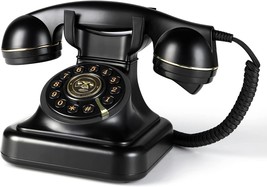 Sentno 1960S Vintage Corded Dial Phone Classic Old Fashion Telephones Wi... - £41.36 GBP