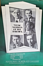 Young Writers Od The THIRTIES-ORIGINAL POSTER-NATIONAL Portrait GALLERY- 1976... - $101.26