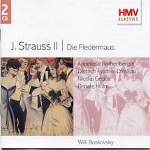 Vienna State Opera: J Strauss II - Die Fledermaus - WILLI Boskovsky [2CDS,1999] - £19.53 GBP