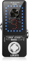 Lekato Guitar Effect Pedal Guitar Looper Pedal Tuner Pedal Function Looper 9 - £58.29 GBP