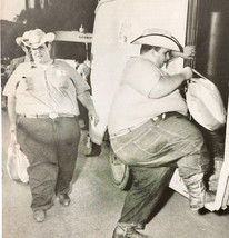 1966 Billy Benny McCrary Twin Rodeo Clowns Police Van Life Magazine Page... - $42.01 CAD