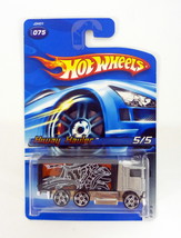 Hot Wheels Hiway Hauler #075 Tag Rides 5 of 5 Silver Die-Cast Truck 2006 - £4.78 GBP