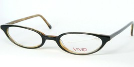 Nos Vi Vi D 8 1 Black /AMBER Eyeglasses Glasses Plastic Frame 46-19-140mm (Notes) - £11.10 GBP