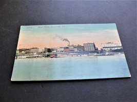 5314-River Front, Evansville, Indiana -1900s Unposted Postcard. RARE. - £7.72 GBP