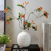 Artificial Plants And Vase, Fall Decor Autumn Decorations For Home Thanksgiving, - £26.39 GBP