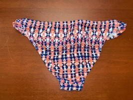 MSRP $46 Jessica Simpson Womens Print Swimsuit Bottom Pink Size Medium - £7.83 GBP