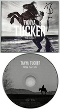 Brandi Carlile signed 2019 Tanya Tucker While I&#39;m Livin&#39; Album Cover Booklet w/C - £86.26 GBP