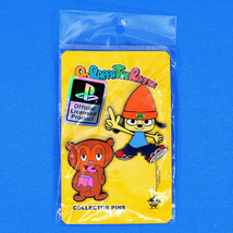 PaRappa The Rapper and PJ Berri Enamel Pin Set (2&quot; Tall) Figure Official Sony - £35.39 GBP