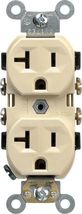 Leviton 20 amps 125 V Ivory Outlet 5-20R 0CR20-0IS - $8.95