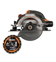 USED - RIDGID R8656 18V Brushless Cordless 6 1/2 Circular Saw - Tool Only - £49.57 GBP