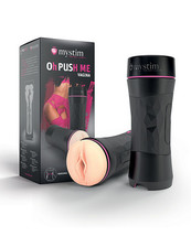 &#39;mystim Oh-pushme Vagina - Black - £55.50 GBP