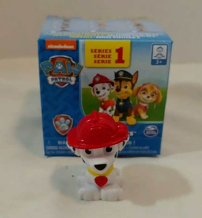 Paw Patrol Series 1 Marshall mini figure figurine opened mystery blind box