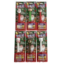 Christmas Pez Dispensers Candy Complete Set of 6 Santa Nutcracker Elf Snowman - £9.33 GBP