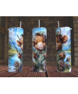 Highland Cow 20 Oz skinny tumbler - £15.64 GBP