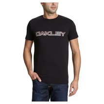 Oakley Men&#39;s Unleash the Beast Short Sleeve Cotton T-shirt Black Medium - £16.72 GBP