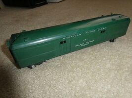 Vintage S Scale American Flyer Lines Green 651 REA Passenger Car w/ Link - $24.75