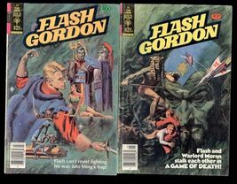 GOLD KEY COMICS- FLASH GORDON #23, 24 * 1979  not graded see scans for d... - $4.90