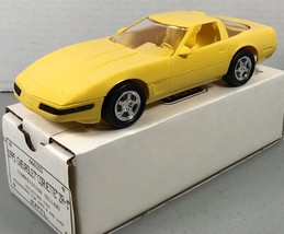 1995 AMT ERTL Chevrolet CORVETTE ZR-1 Dealer PROMO Car 1:25 Yellow #6661EO - £13.44 GBP