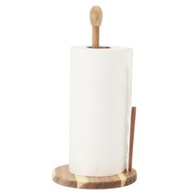 MegaChef 14 inch Acacia Wood Paper Towel Holder - $1,014.85 MXN